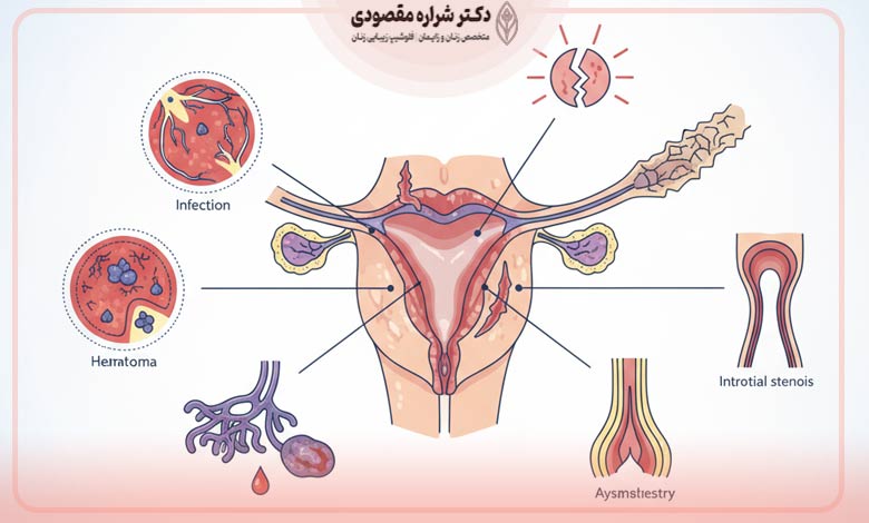 عوارض احتمالی لابیاپلاستی