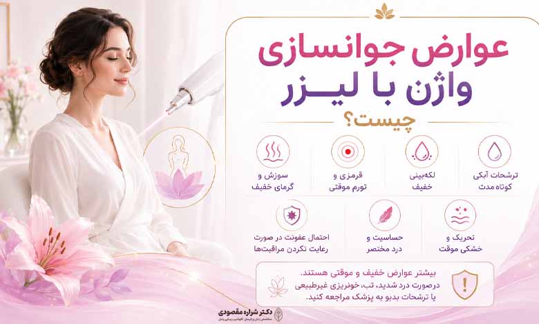 عوارض جوانسازی واژن با لیزر چیست؟