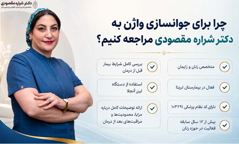 چرا برای جوانسازی واژن به دکتر شراره مقصودی مراجعه کنیم